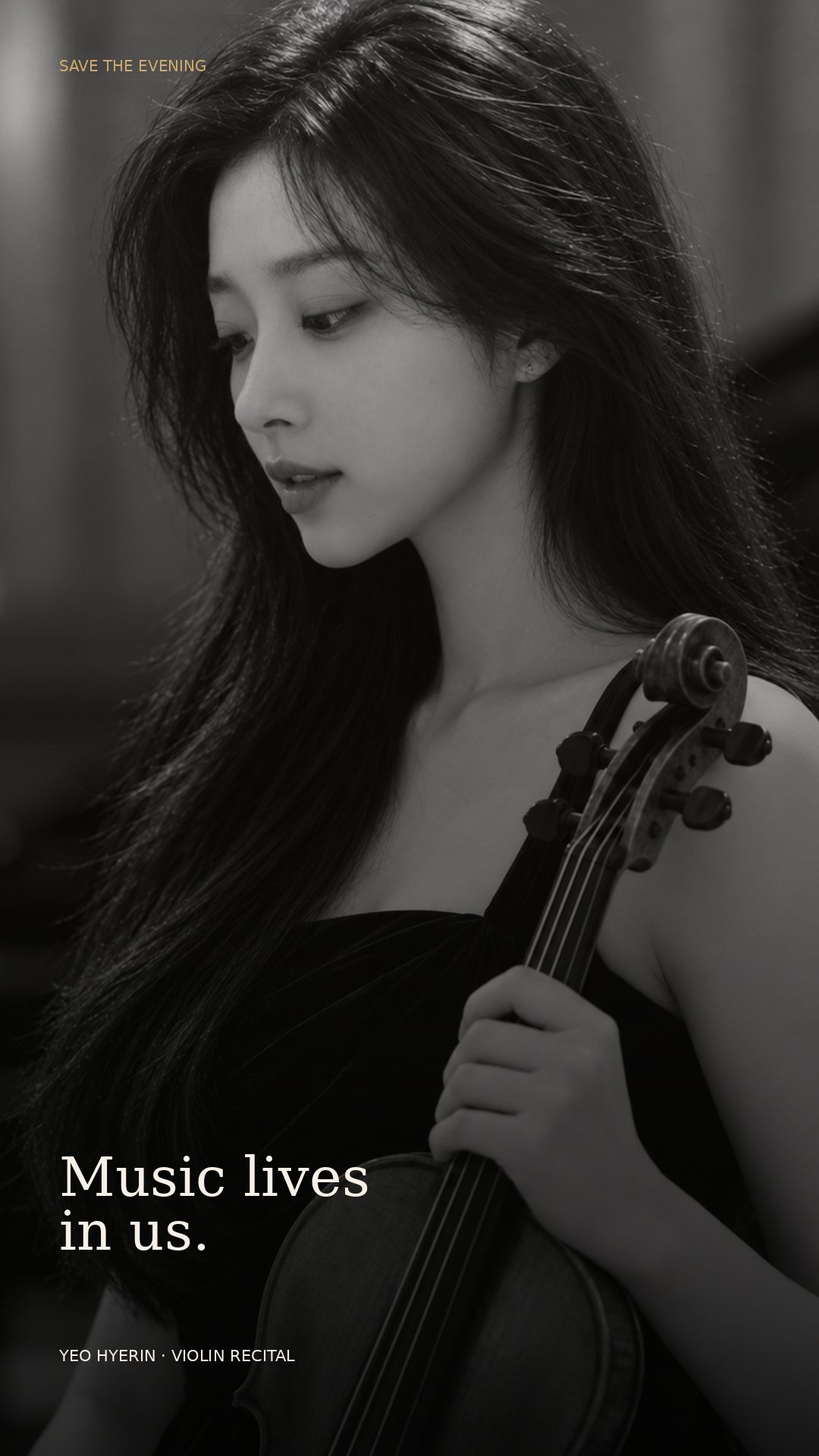 Recital poster